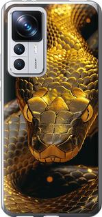 Чехол на Xiaomi 12T Pro Golden snake