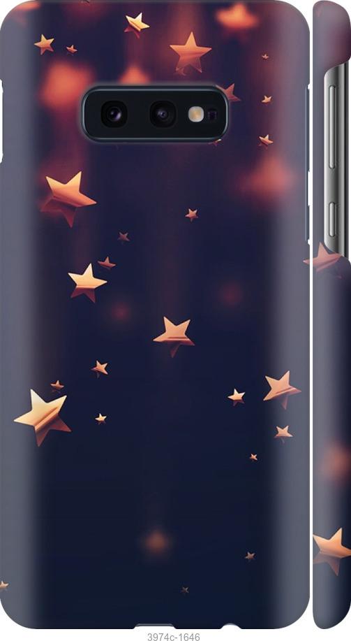 Чехол на Samsung Galaxy S10e Падающие звезды