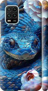 Чехол на Xiaomi Mi 10 Lite Blue Snake
