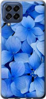 Чехол на Samsung Galaxy M53 M536B Синие цветы
