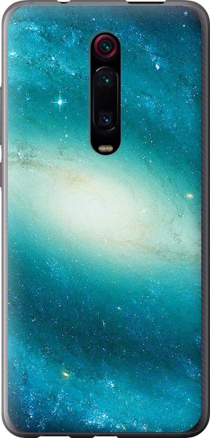 Чехол на Xiaomi Redmi K20 Pro Голубая галактика