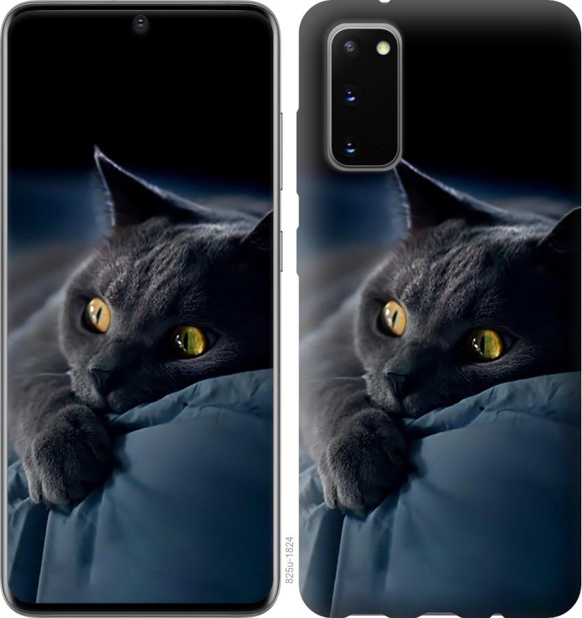 Чехол на Huawei Honor 30 Дымчатый кот