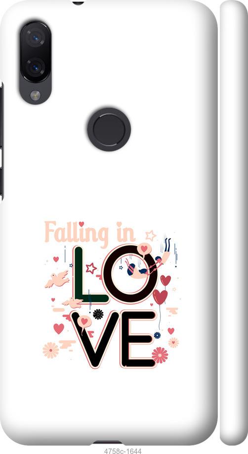 Чехол на Xiaomi Mi Play falling in love