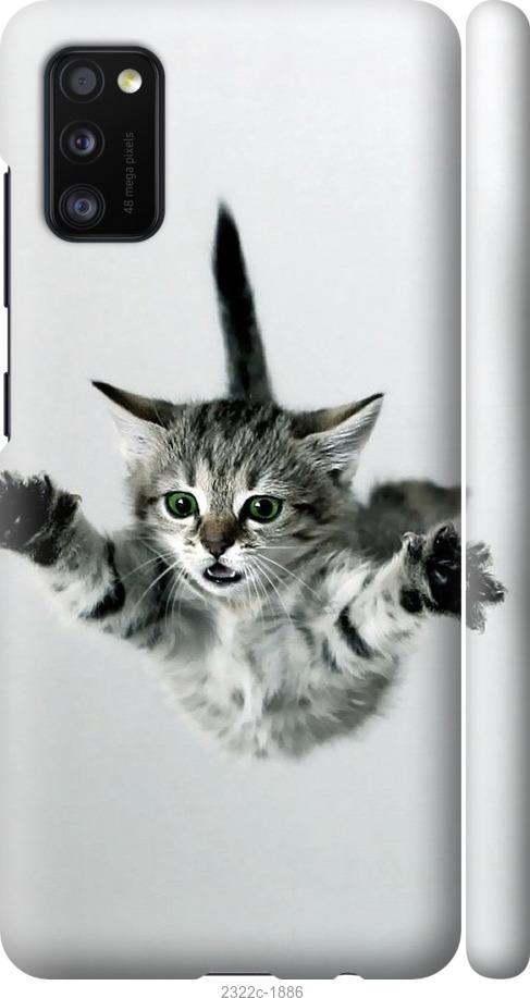 Чехол на Samsung Galaxy A41 A415F Летящий котёнок
