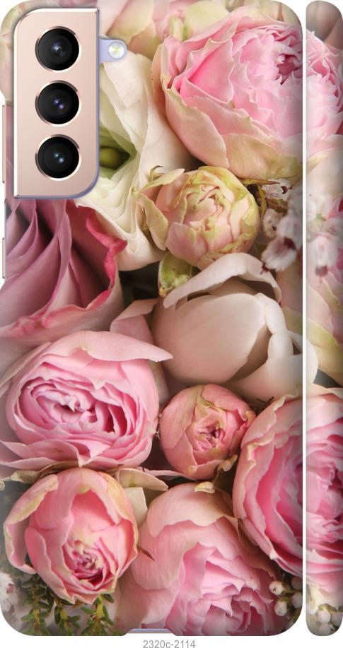 Чехол на Samsung Galaxy S21 Розы v2