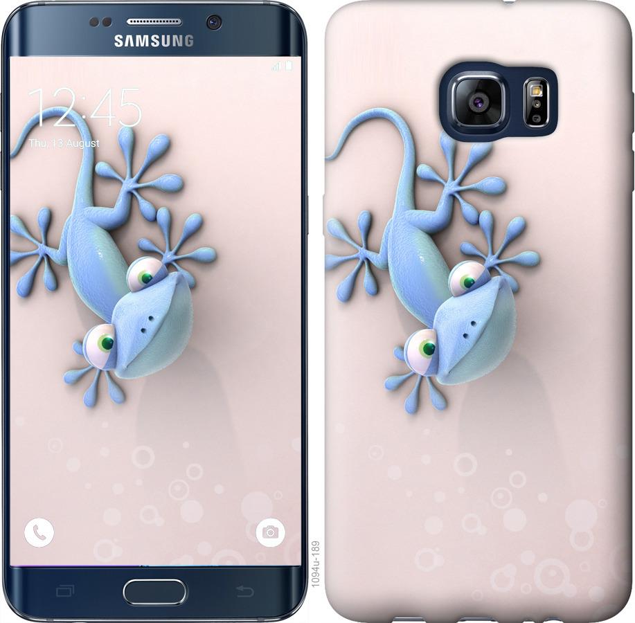 Чехол на Samsung Galaxy S6 Edge Plus G928 Геккончик