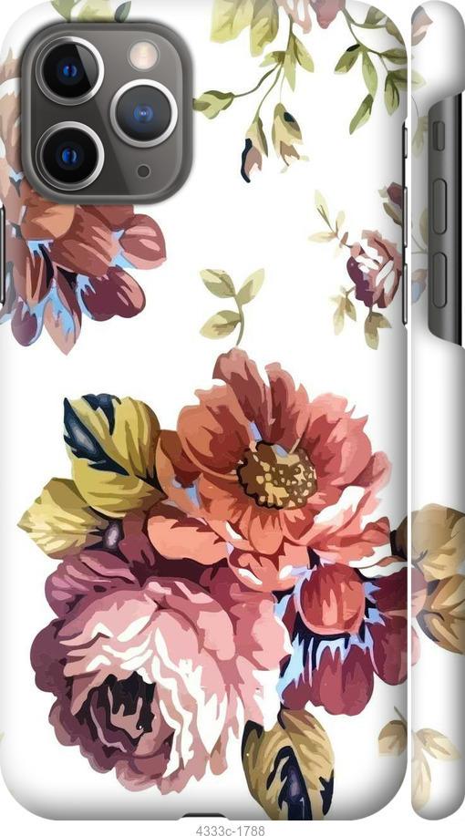 Чехол на iPhone 11 Pro Vintage flowers