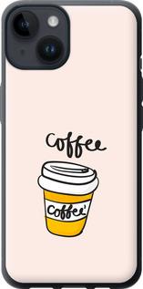 Чехол на iPhone 14 Coffee