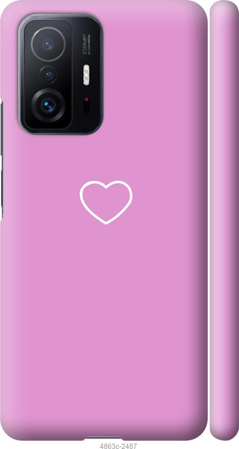 Чехол на Xiaomi 11T Сердце 2