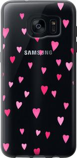Чехол на Samsung Galaxy S7 Edge G935F Сердечки 2