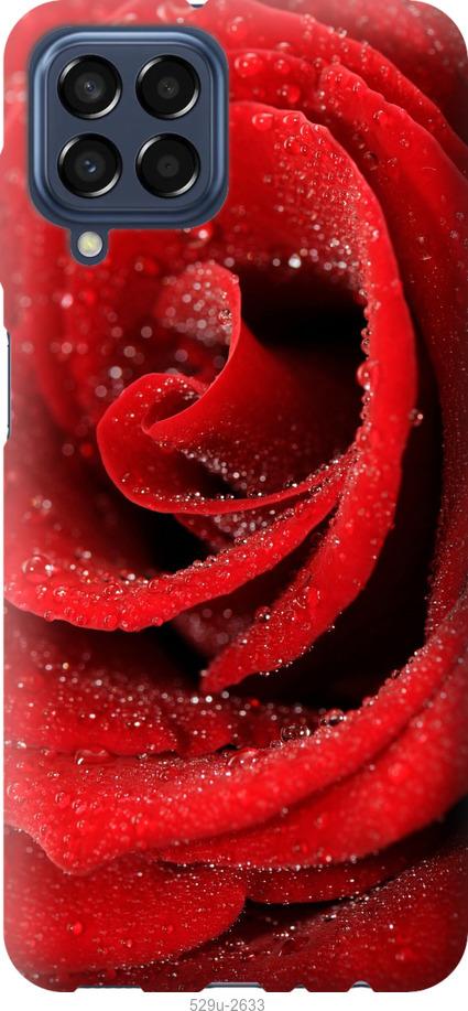Чехол на Samsung Galaxy M33 M336B Красная роза