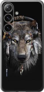 Чехол на Samsung Galaxy S24 Волк-меломан