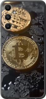 Чехол на Samsung Galaxy A05s Вулканический Bitcoin