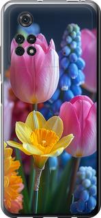 Чехол на Xiaomi Poco M4 Pro Весенние цветы