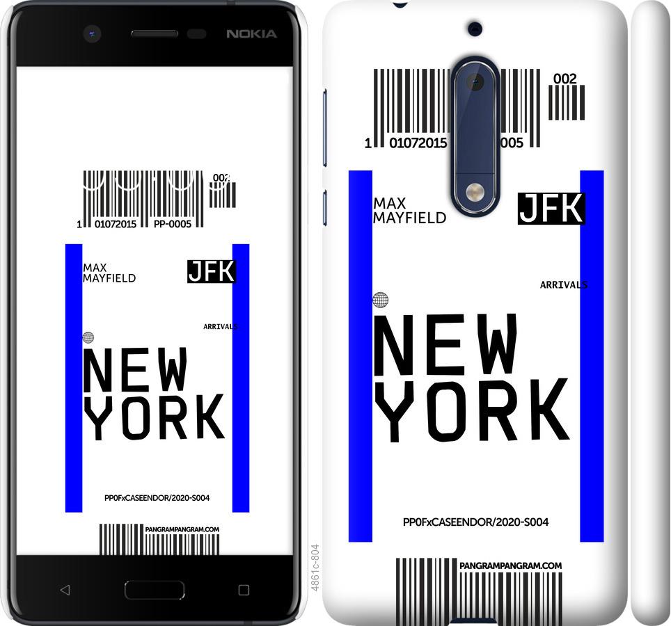 Чехол на Nokia 5 New York