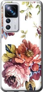 Чехол на Xiaomi 12T Pro Vintage flowers