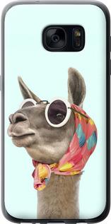 Чехол на Samsung Galaxy S7 G930F Модная лама