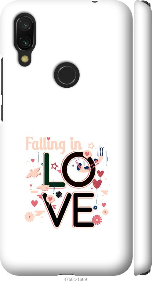 Чехол на Xiaomi Redmi 7 falling in love