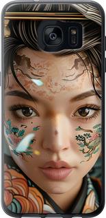 Чехол на Samsung Galaxy S7 Edge G935F Взгляд души самурая