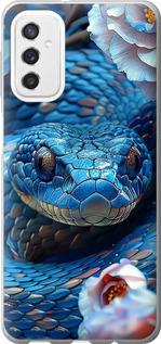 Чехол на Samsung Galaxy M52 M526B Blue Snake