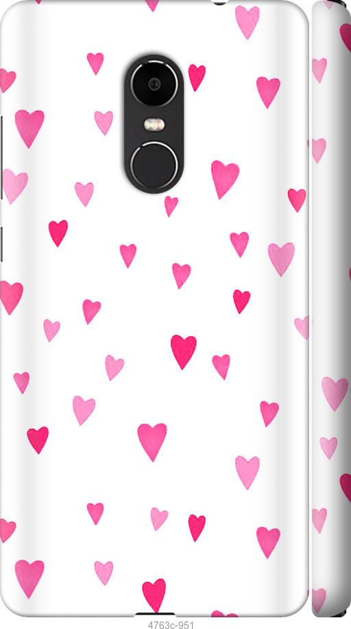 Чехол на Xiaomi Redmi Note 4X Сердечки 2