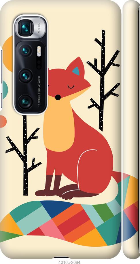 Чехол на Xiaomi Mi 10 Ultra Rainbow fox