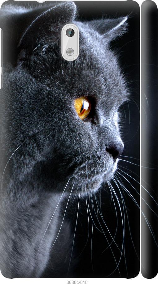 Чехол на Nokia 3 Красивый кот
