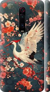 Чехол на Xiaomi Mi 9T Pro Сакура и аист