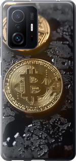 Чехол на Xiaomi 11T Вулканический Bitcoin