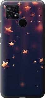 Чехол на Xiaomi Poco C40 Падающие звезды