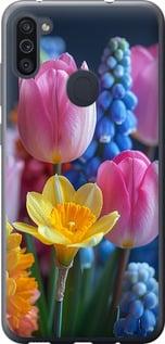 Чехол на Samsung Galaxy A11 A115F Весенние цветы