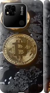 Чехол на Xiaomi Redmi 10A Вулканический Bitcoin