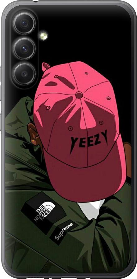 Чехол на Samsung Galaxy A34 A346E logo de yeezy