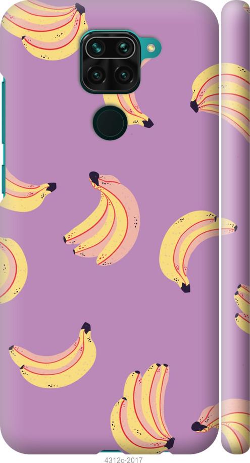 Чехол на Xiaomi Redmi Note 9 Бананы