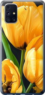 Чехол на Samsung Galaxy M31s M317F Желтые тюльпаны