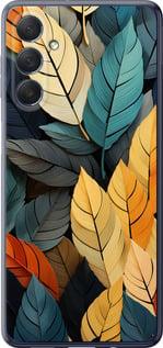 Чехол на Samsung Galaxy M54 Кольорове листя