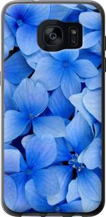Чехол на Samsung Galaxy S7 Edge G935F Синие цветы
