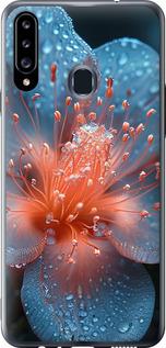Чехол на Samsung Galaxy A20s A207F Роса на цветке