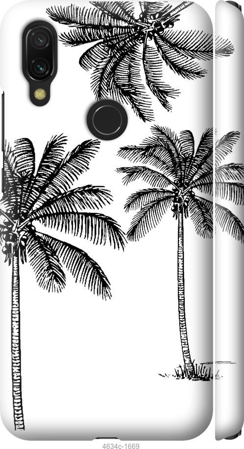 Чехол на Xiaomi Redmi 7 Пальмы1