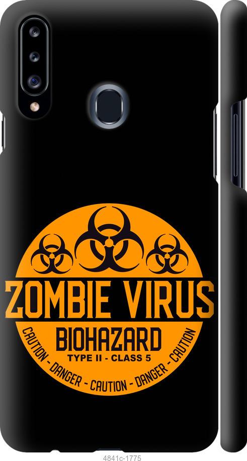 Чехол на Samsung Galaxy A20s A207F biohazard 25