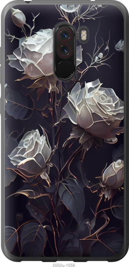 Чехол на Xiaomi Pocophone F1 Розы 2