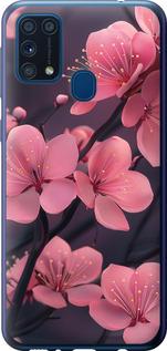 Чехол на Samsung Galaxy M31 M315F Пурпурная сакура