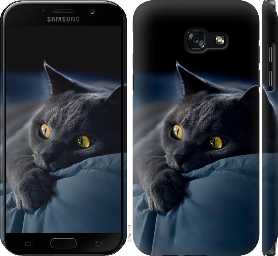 Чехол на Samsung Galaxy A5 (2017) Дымчатый кот