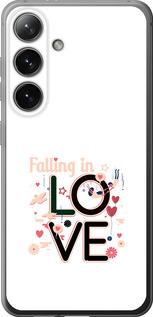 Чехол на Samsung Galaxy S24 falling in love