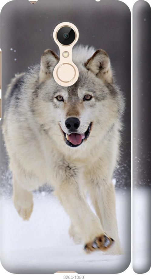 Чехол на Xiaomi Redmi 5 Бегущий волк