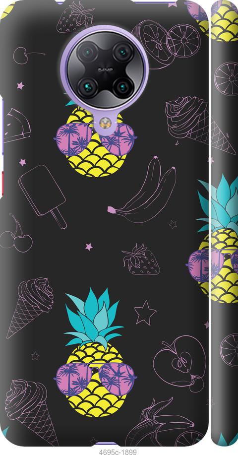 Чехол на Xiaomi Redmi K30 Pro Summer ananas