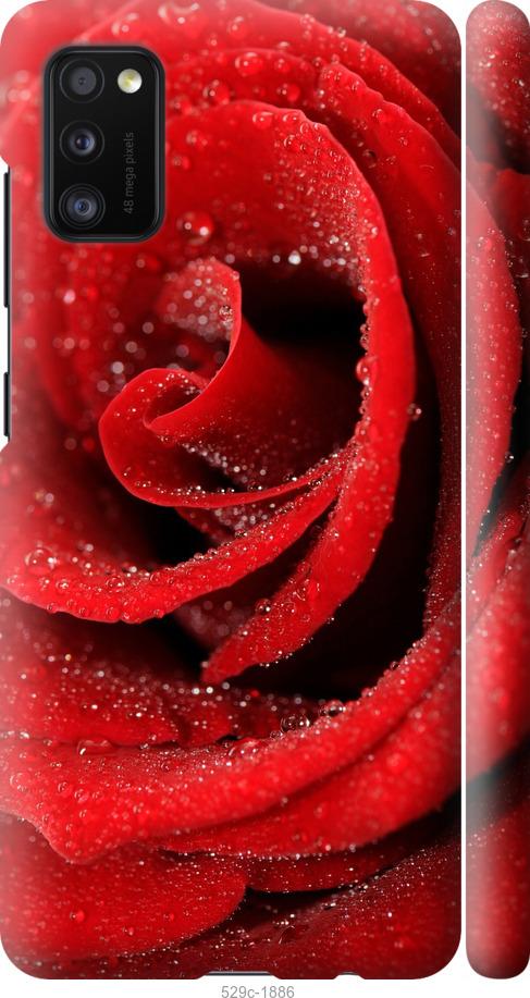 Чехол на Samsung Galaxy A41 A415F Красная роза