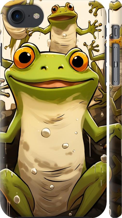 Чехол на iPhone 7 Веселая жаба