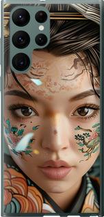 Чехол на Samsung Galaxy S22 Ultra Взгляд души самурая