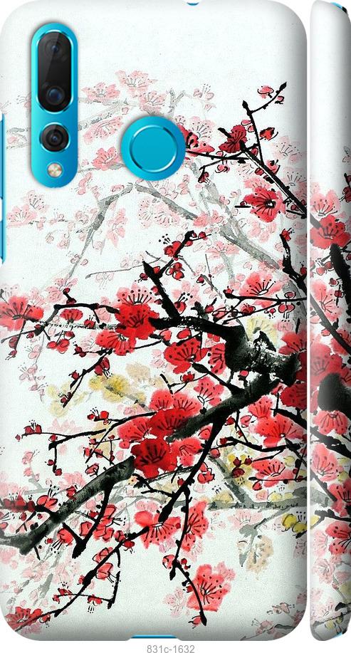 Чехол на Huawei Nova 4 Цветущий куст
